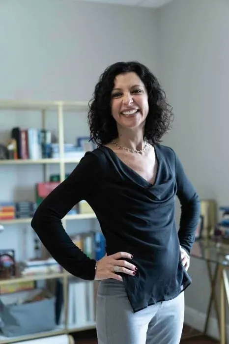 Jami Saperstein standing outdoors