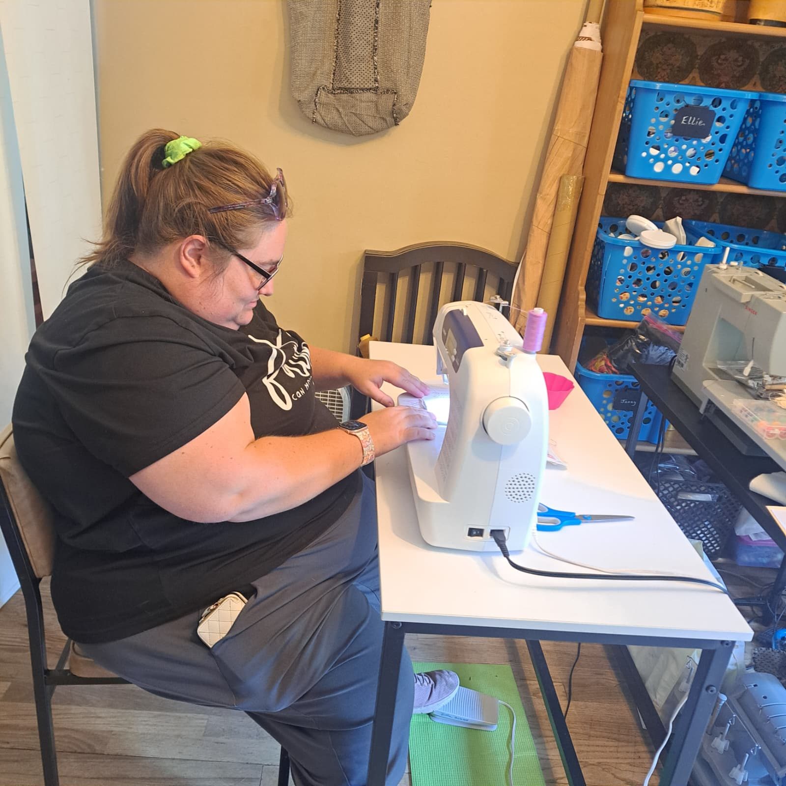 Sewing practice at PYAJ Sewing Studio