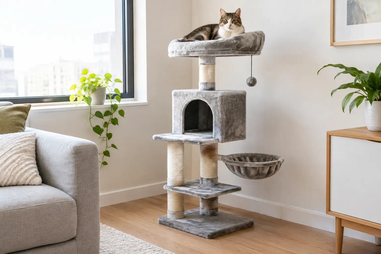 Best Cat Tree for Small Apartment Spaces