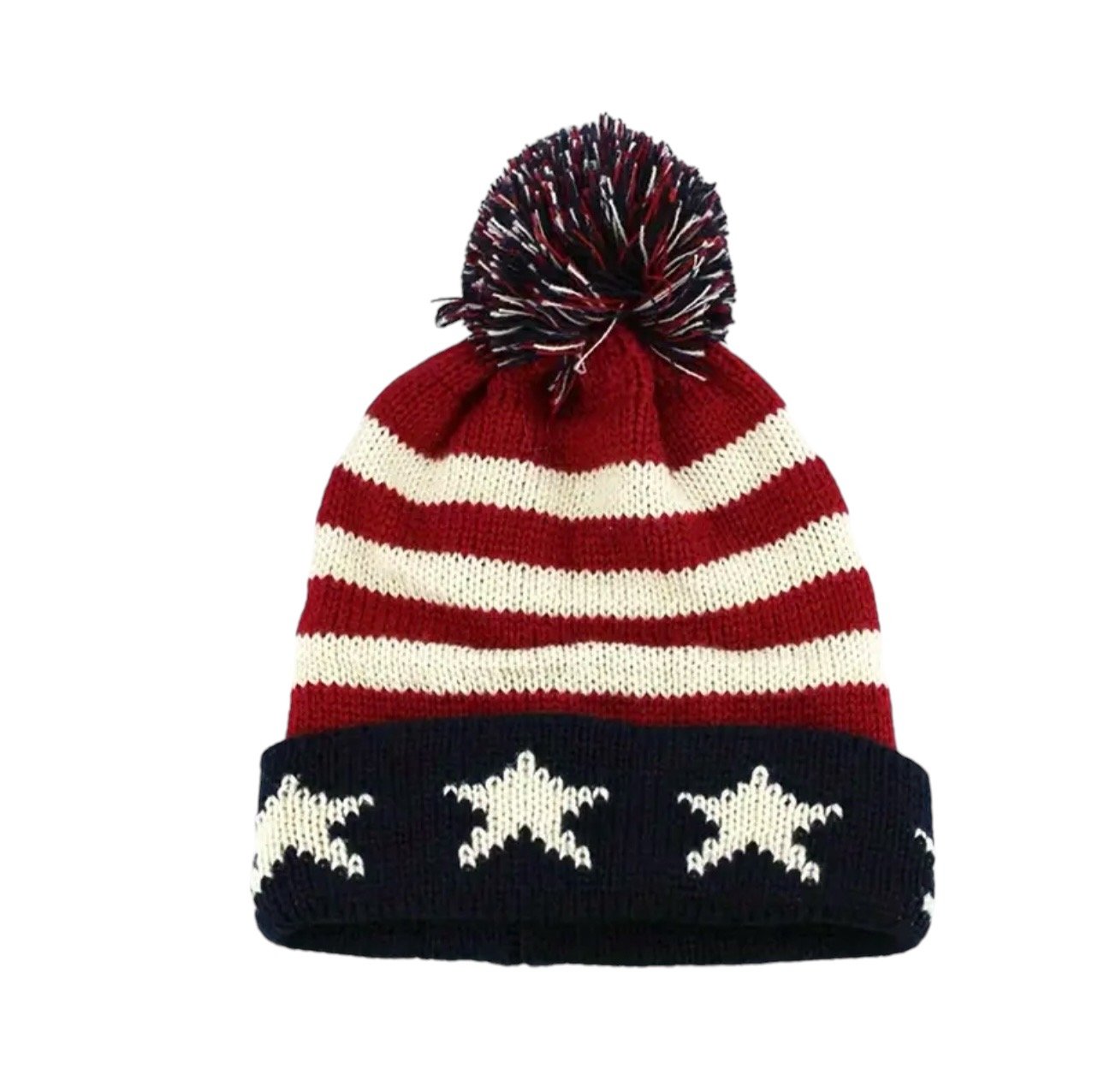 AD Patriot’s Pride Beanie with Pom