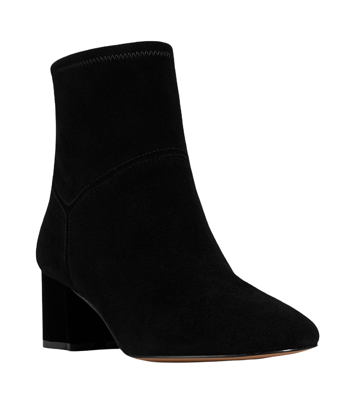 Coach Gracie Suede Bootie. Black. 8B