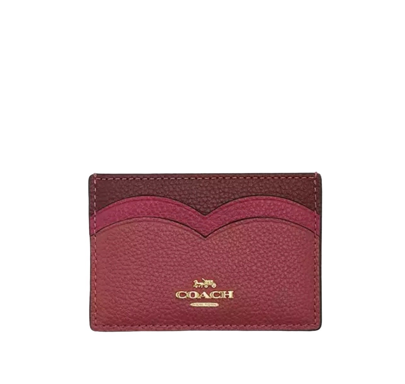 Coach Heart Card Case IM Rouge Multi