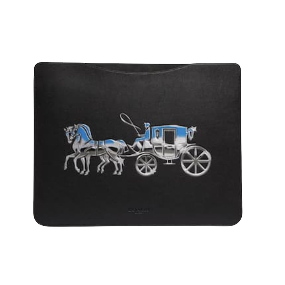Coach Tablet Sleeve With Horse And Carriage
