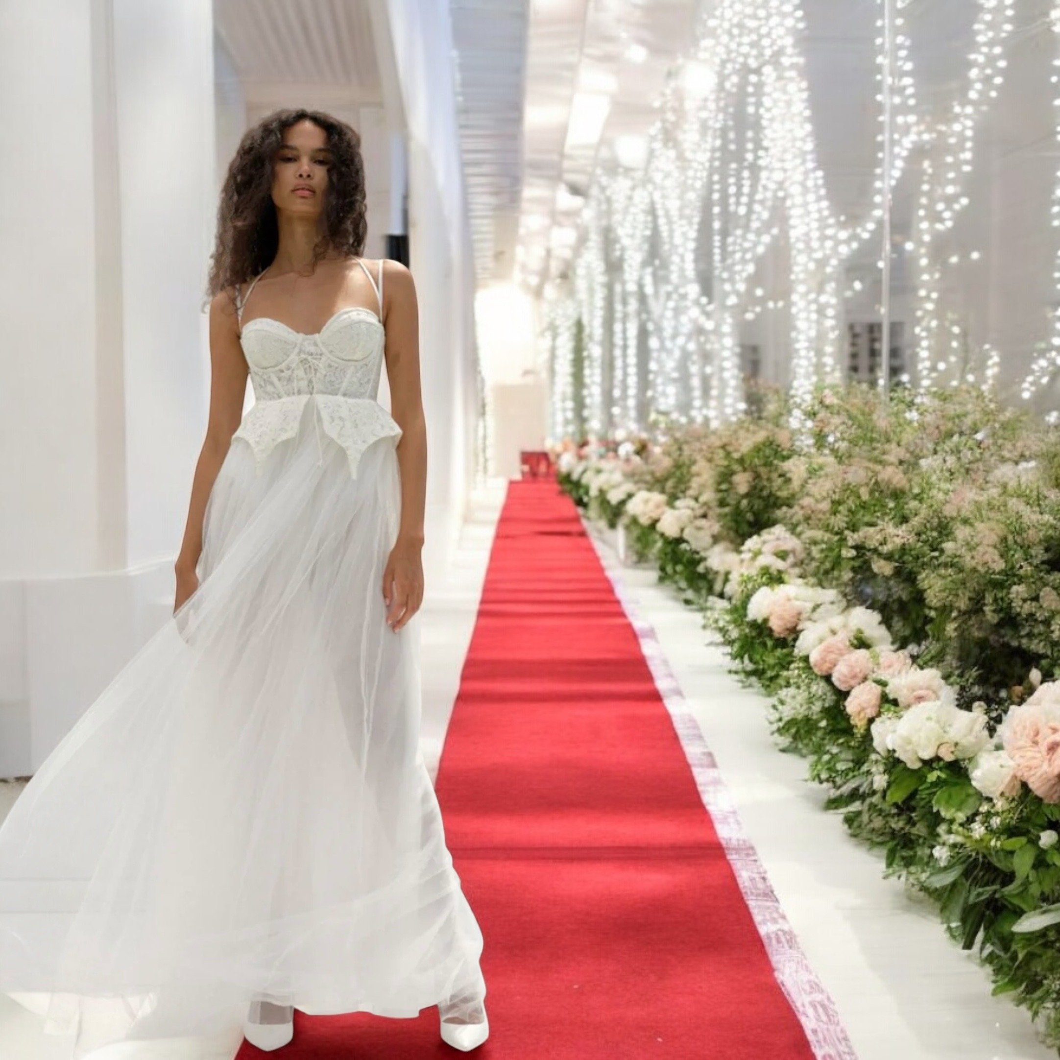 For Love and Lemons Lily Bridal Dress White M