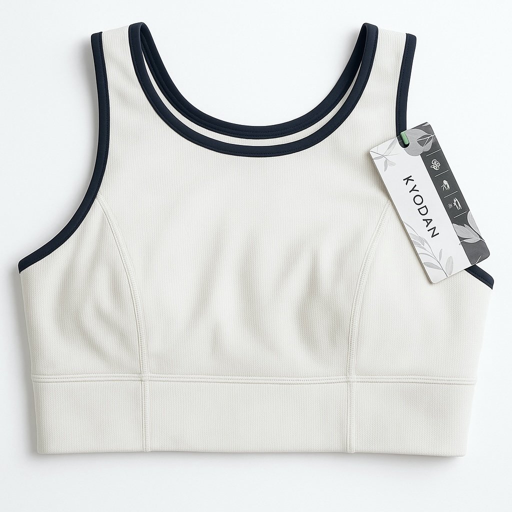 Kyodan Ladies Bra Top White/Navy L