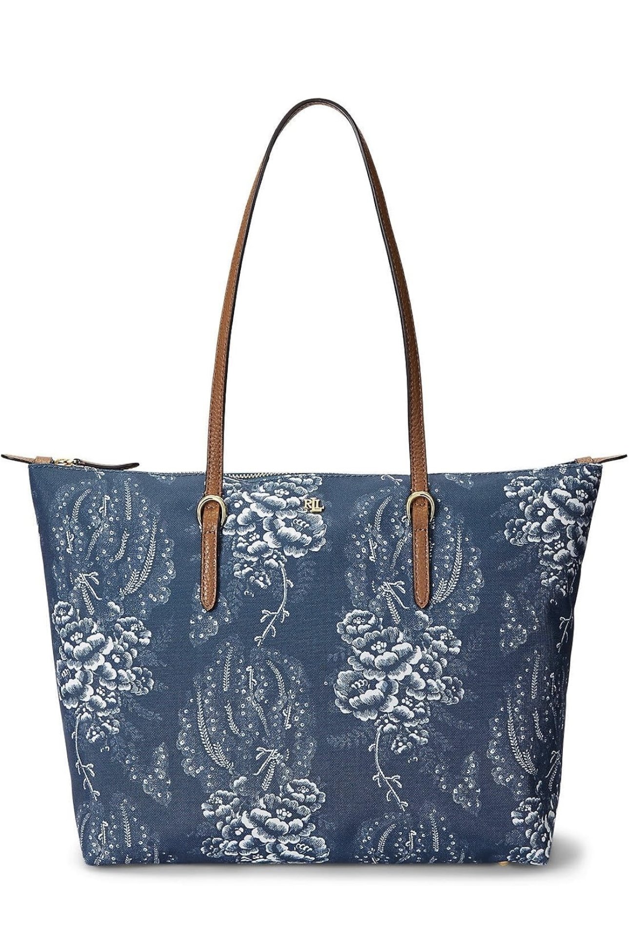 Lauren Ralph Lauren Paisley Nylon Keaton Tote