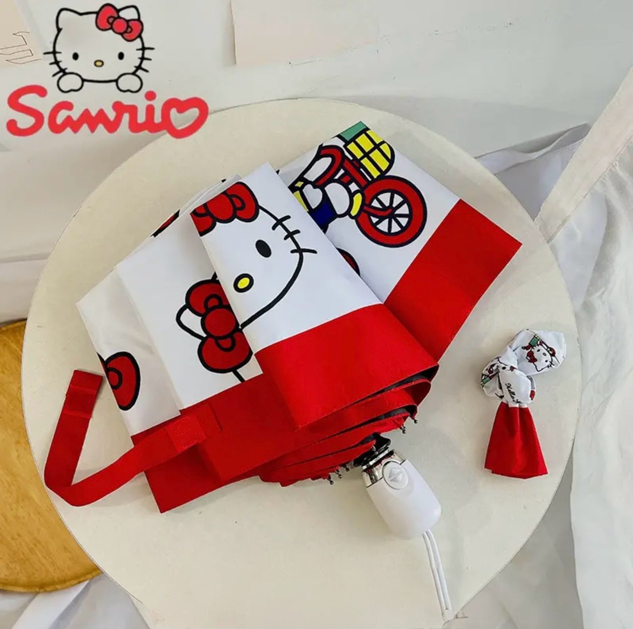 Sanrio KT Automatic Open Compact Umbrella