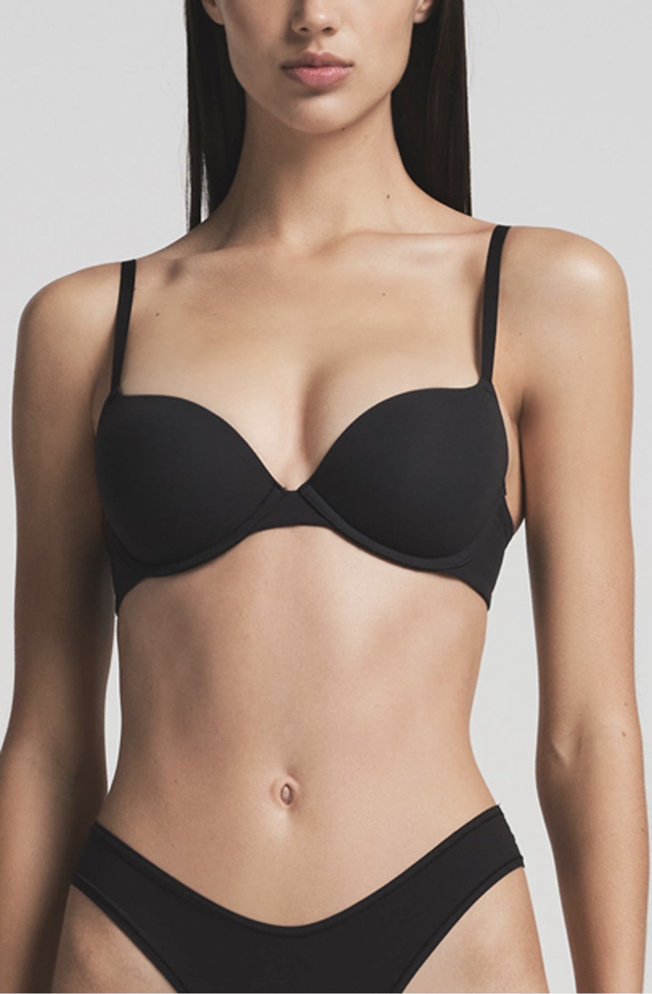 SKIMS Fits Everybody Push-Up Bra BR-UWR-2295 ÓNIX 36DD