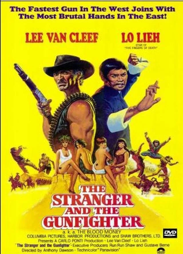 The Stranger and the Gunfighter a.k.a. Blood Money DVD cover