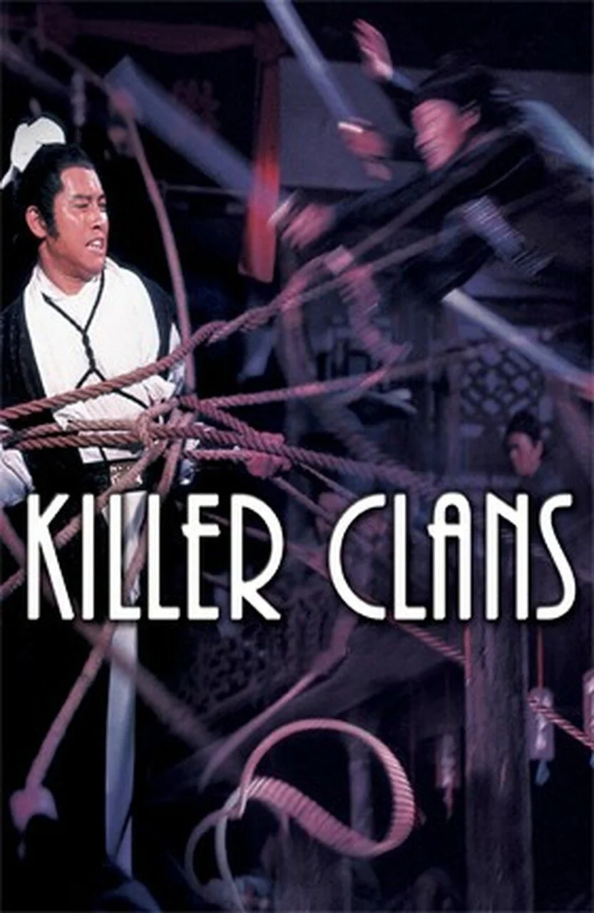 Killer Clans (1976) Dvd Shaw Brothers Martial Arts Film DVD cover