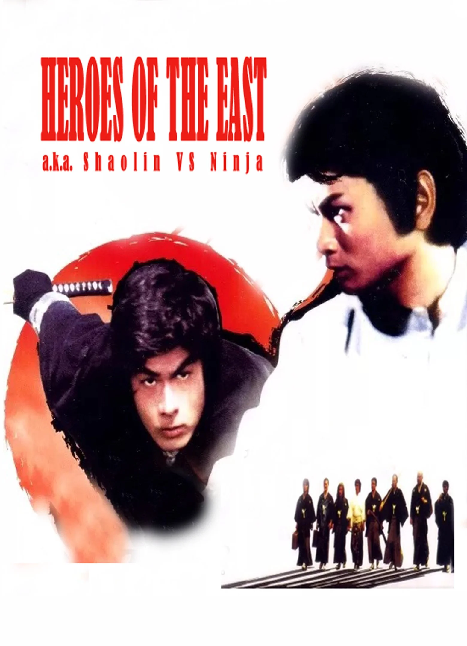 Heroes of the East a.k.a. Shaolin Challenge Ninja DVD cover