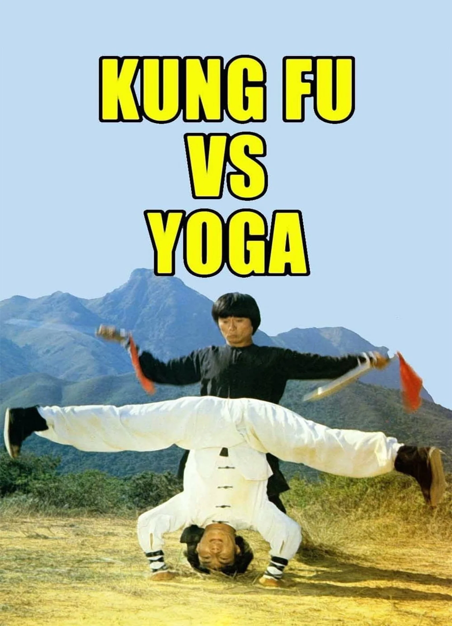 Kung Fu vs. Yoga 1979 Dvd DVD cover