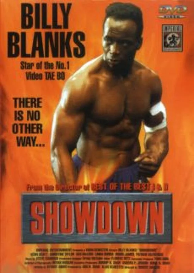 Showdown Billy Blanks Rare Actioneer Dvd DVD cover