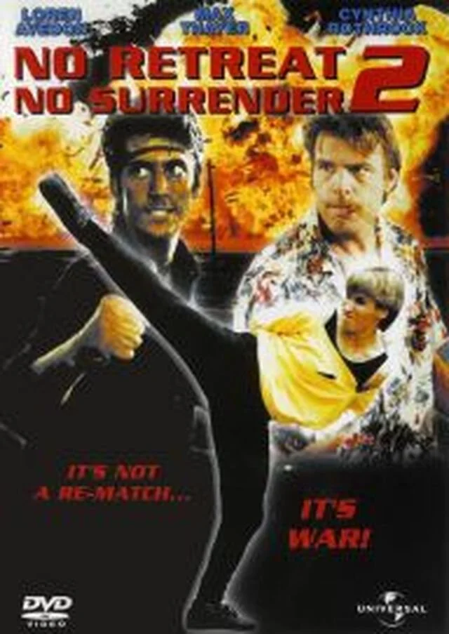 No Retreat No Surrender 2 Cynthia Rothrock Dvd DVD cover