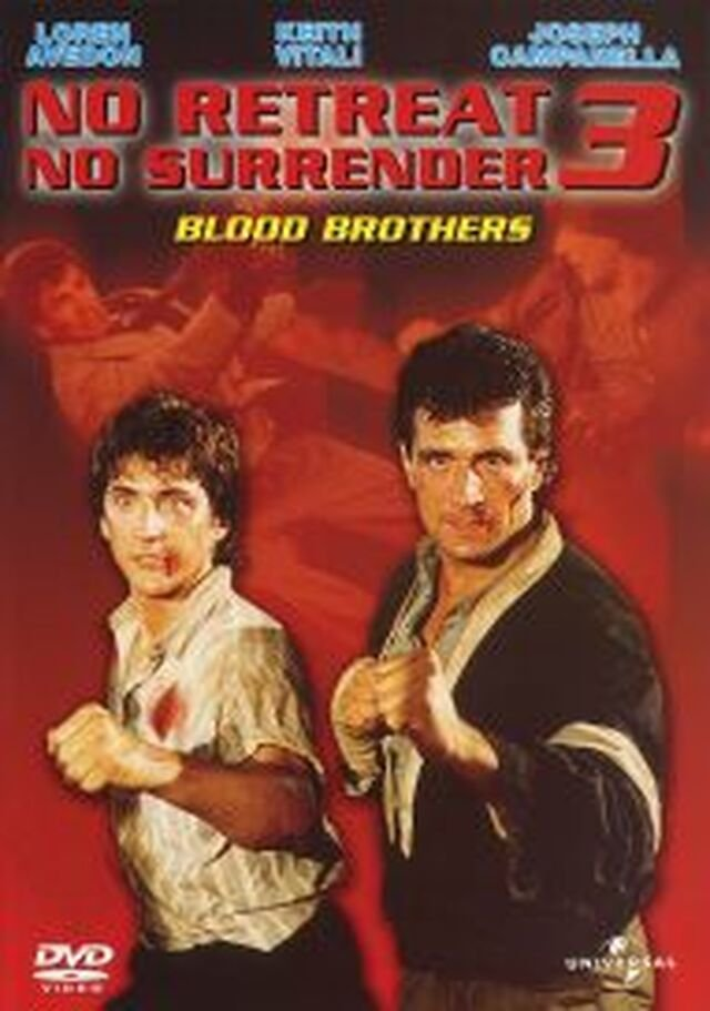 No Retreat No Surrender 3 Keith Vitali Dvd DVD cover
