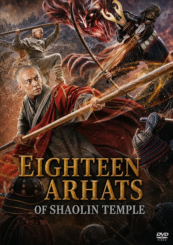 Eighteen Arhats of Shaolin Temple (2020) DVD DVD cover