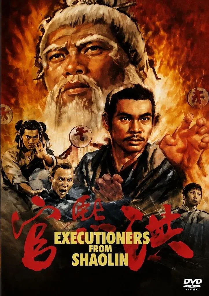 Executioners from Shaolin DVD DVD cover