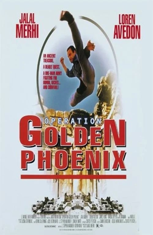 Operation Golden Phoenix (1994) DVD | Jalal Merhi Martial Arts Action DVD cover