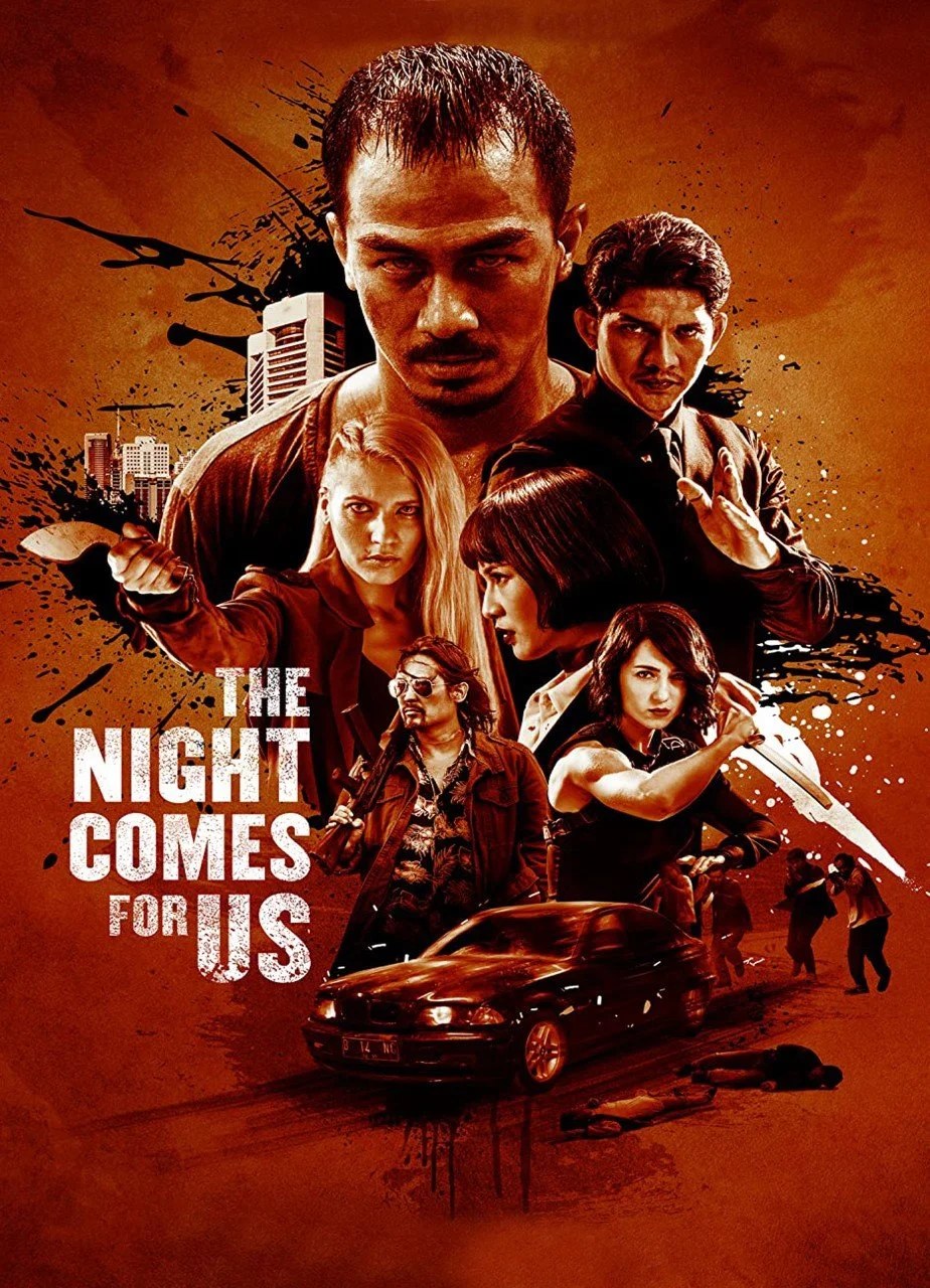 The Night Comes For Us (2018) DVD | Iko Uwais Action Film DVD cover