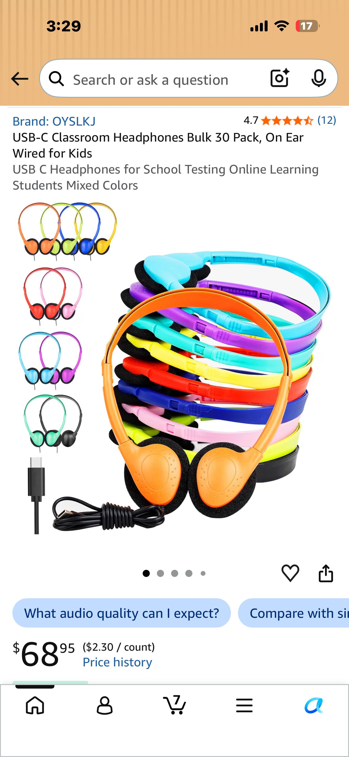 New classroom headphones offered as a current find