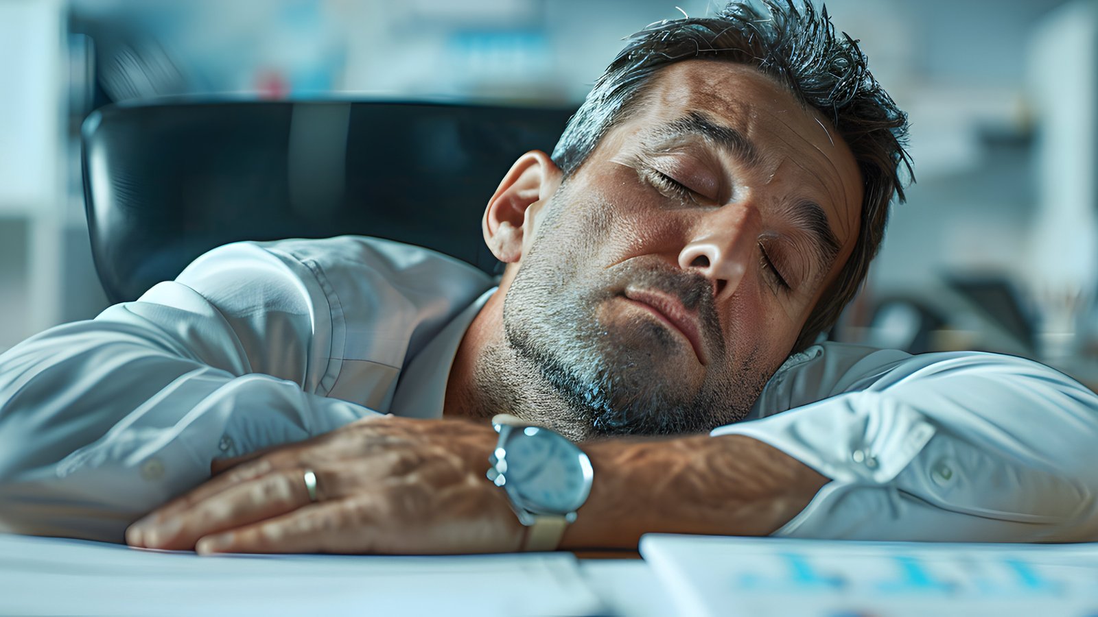 Business owner reviewing financial paperwork before a monthly bookkeeping review