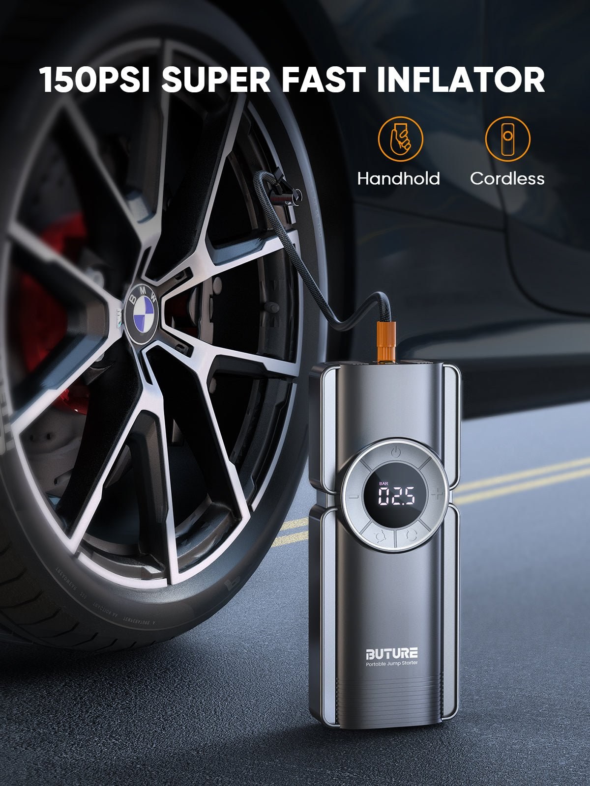 Buture Beta01 jump starter detail 3