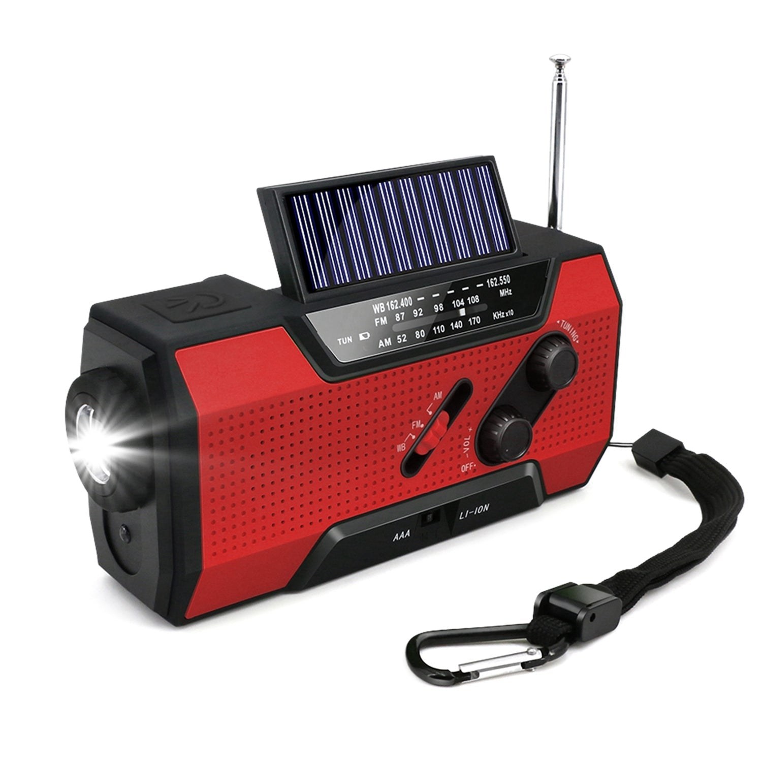 Emergency weather radio