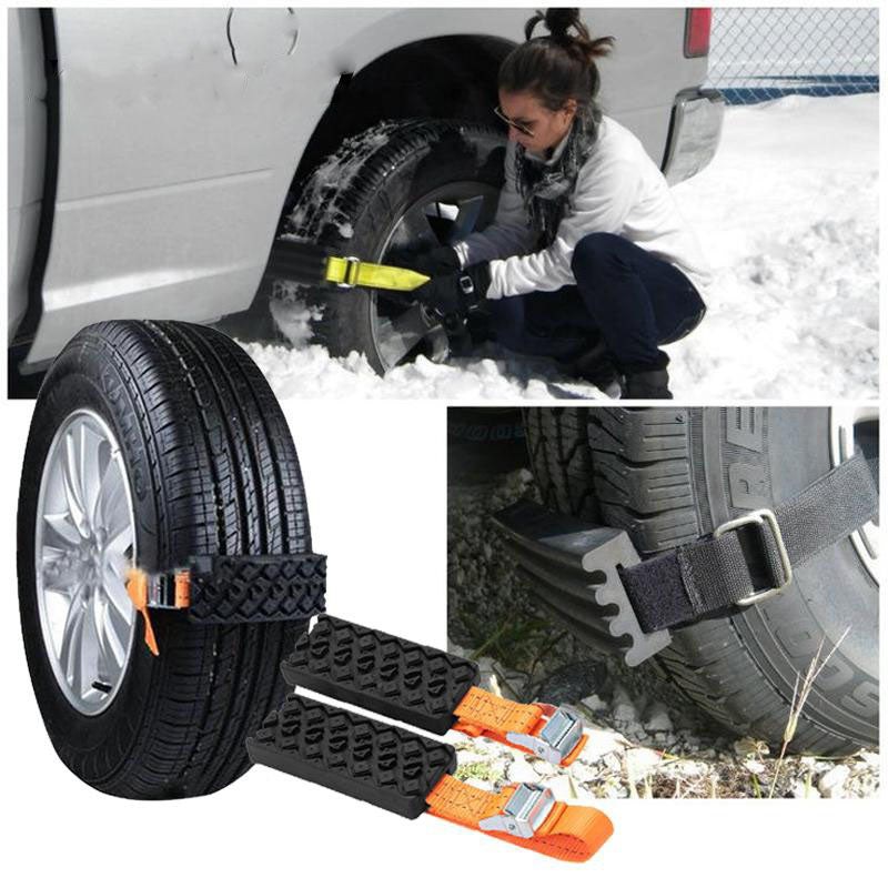 Tire chain straps