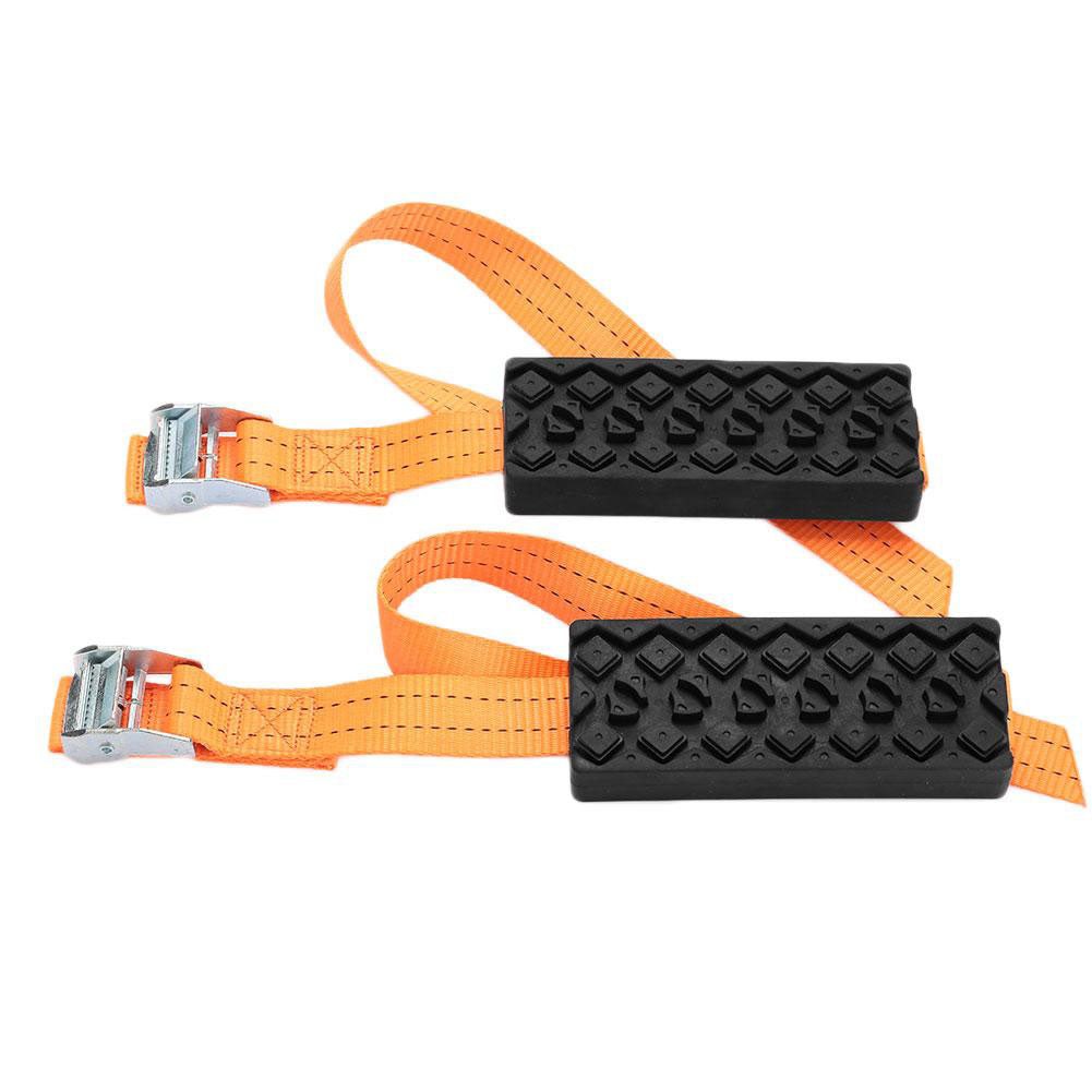 Tire chain straps detail 4