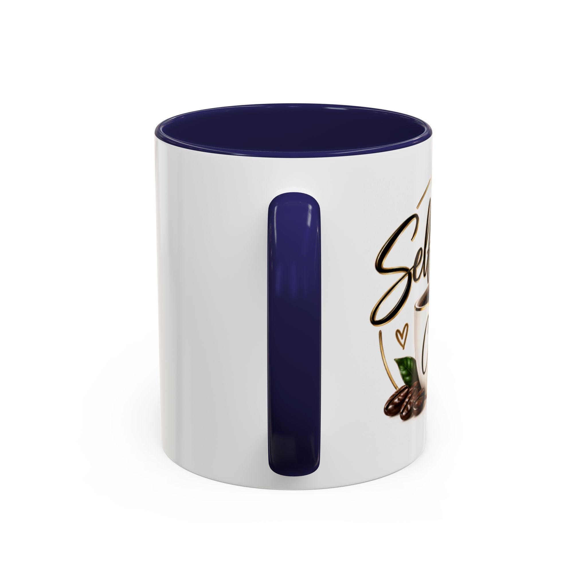 Coffee Lover Script Mug | Accent Coffee Mug 11oz 15oz view 10