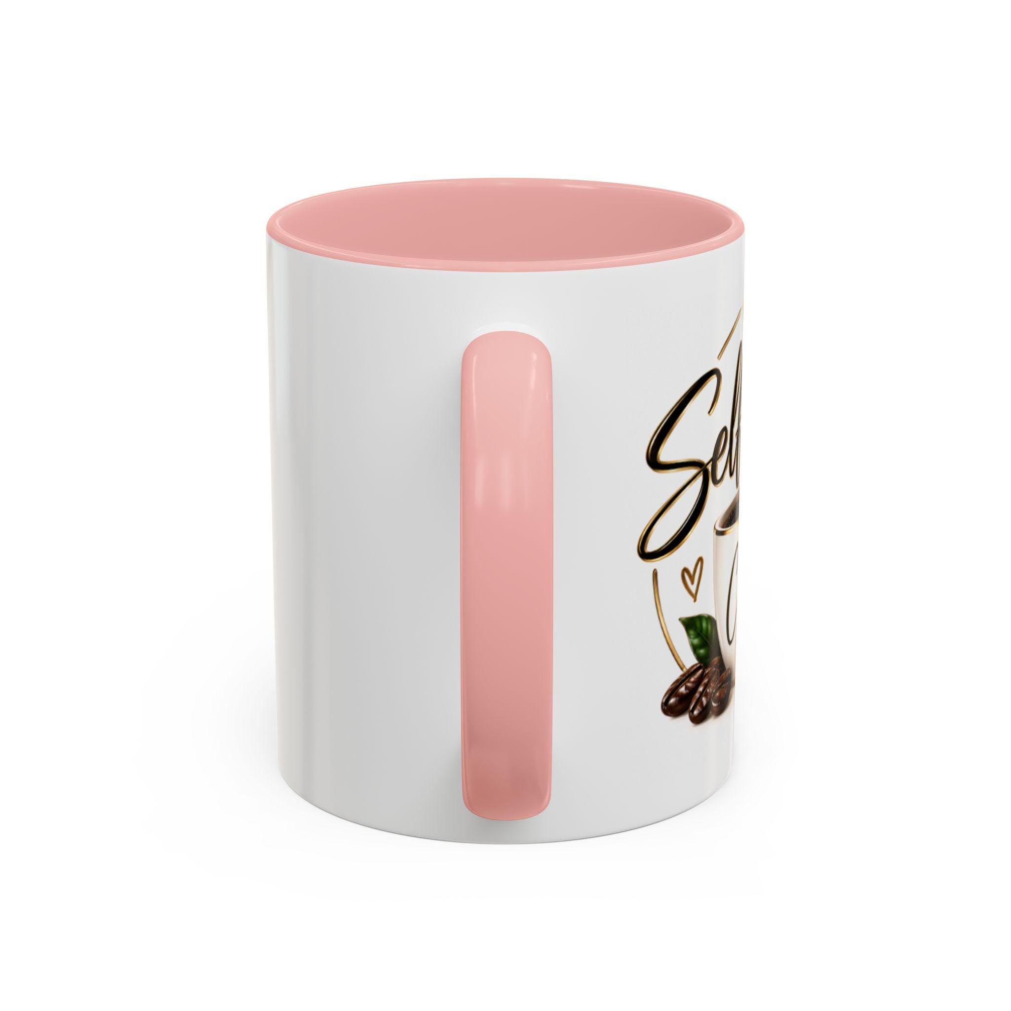 Coffee Lover Script Mug | Accent Coffee Mug 11oz 15oz view 16