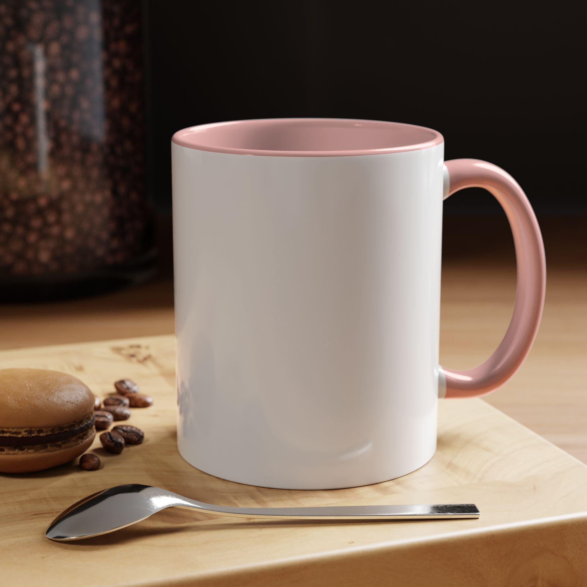 Coffee Lover Script Mug | Accent Coffee Mug 11oz 15oz view 17