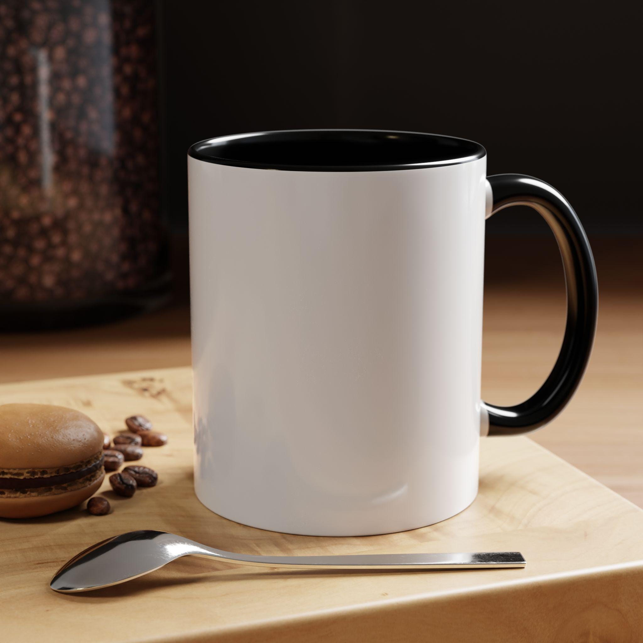 Coffee Lover Script Mug | Accent Coffee Mug 11oz 15oz view 5