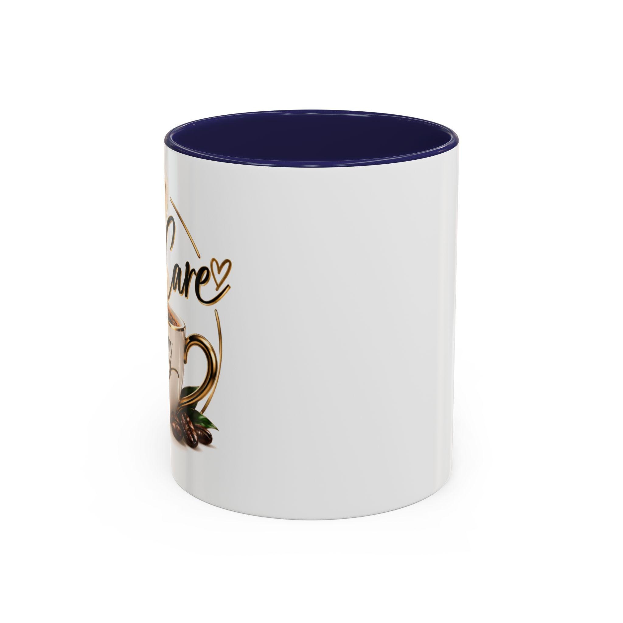 Coffee Lover Script Mug | Accent Coffee Mug 11oz 15oz view 8