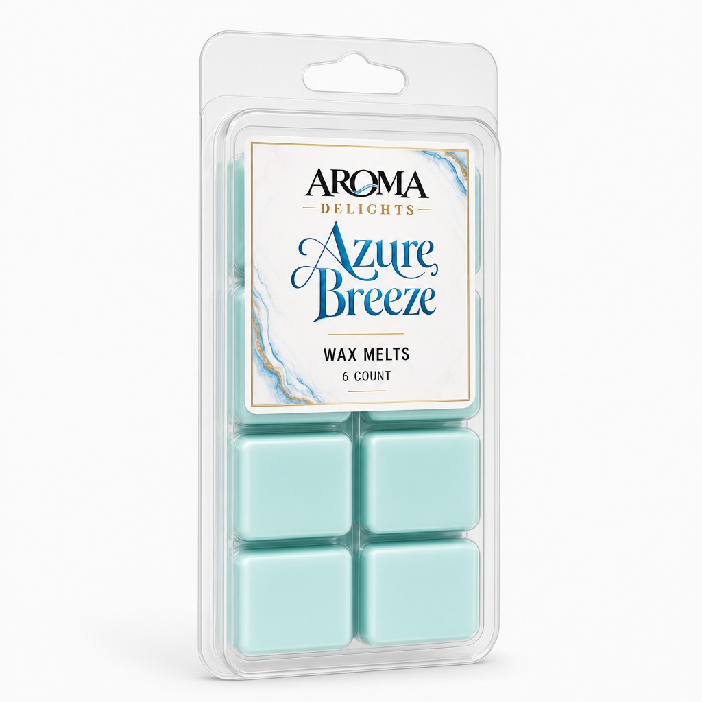 Azure Breeze Wax Melts by Aroma Delights
