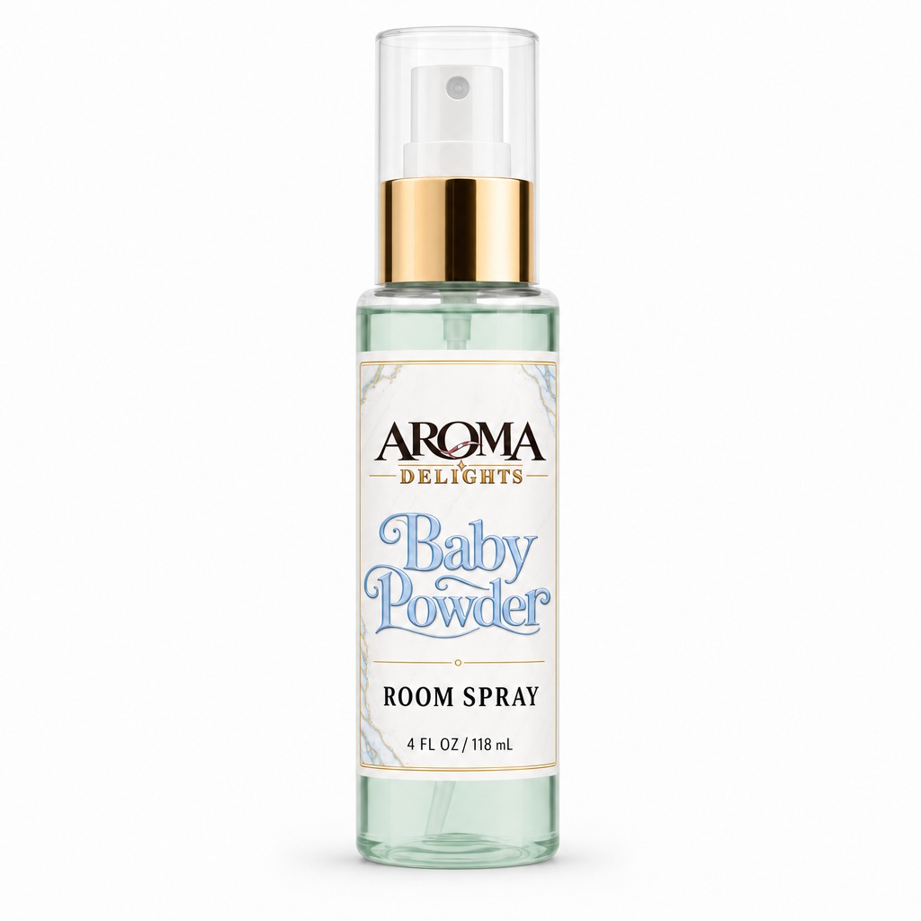 Baby Powder Room Spray by Aroma Delights