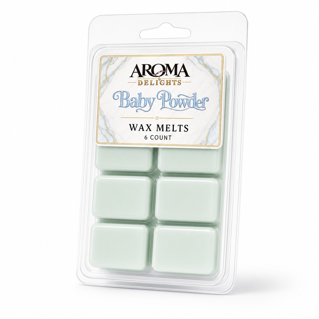 Baby Powder Wax Melts by Aroma Delights
