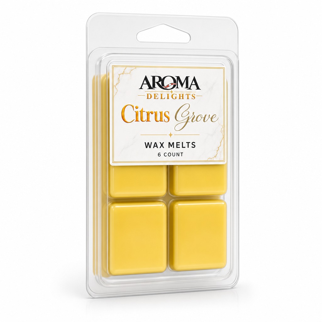 Citrus Grove Wax Melts by Aroma Delights
