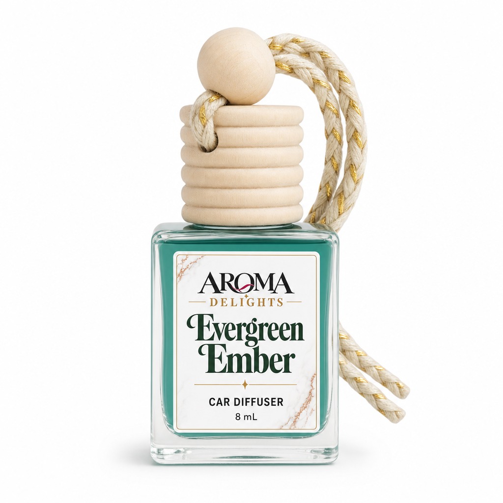 Evergreen Ember Car Diffuser by Aroma Delights