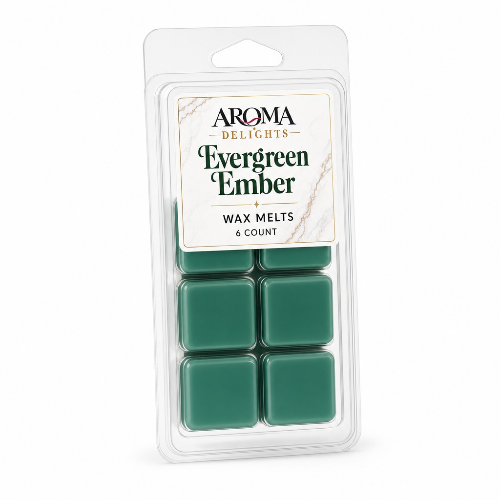 Evergreen Ember Wax Melts by Aroma Delights