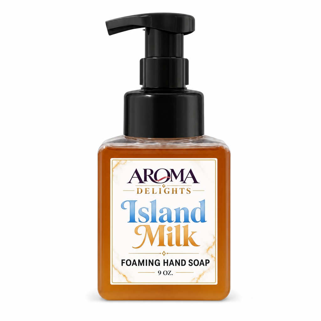 Island Milk Foaming Hand Soap by Aroma Delights
