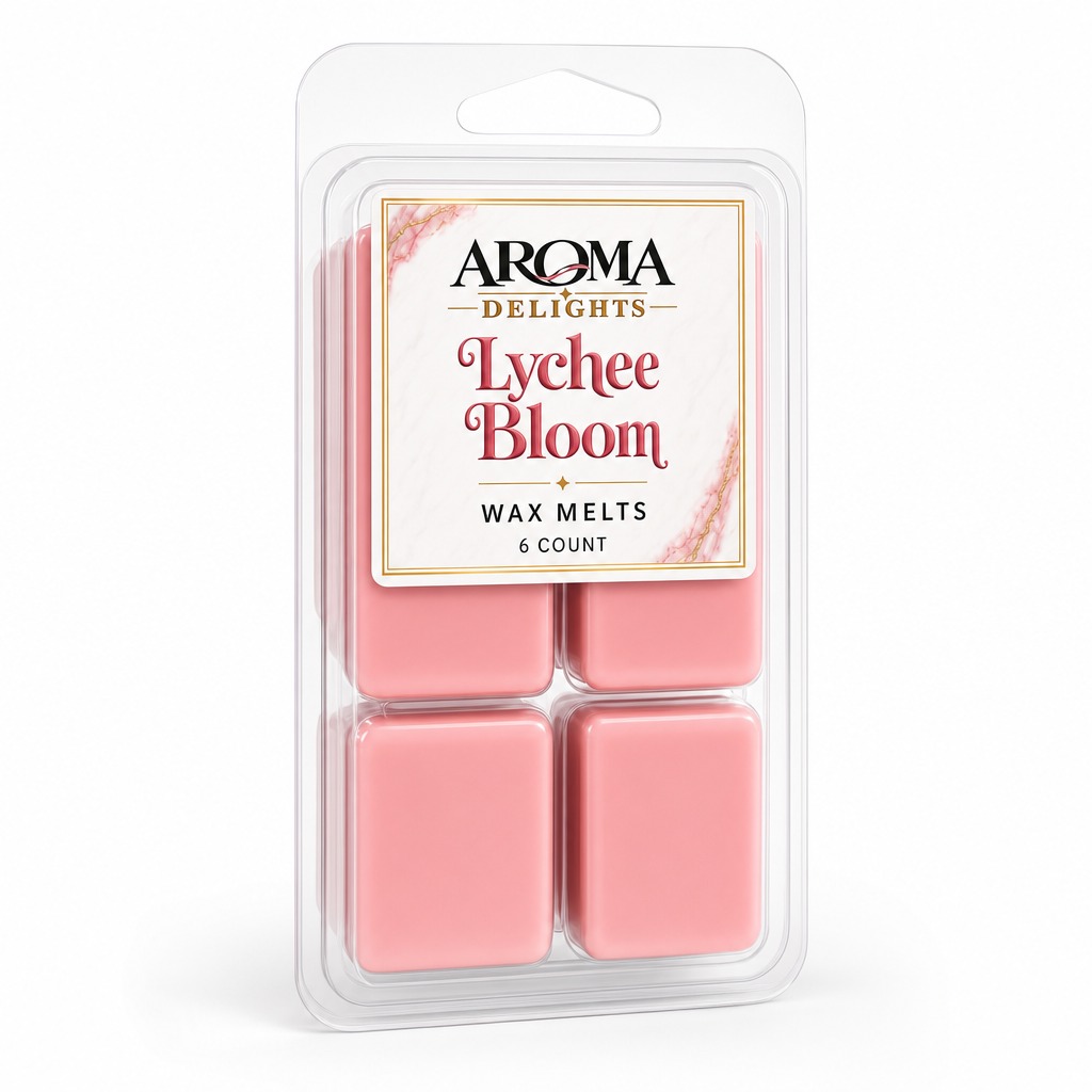 Lychee Bloom Wax Melts by Aroma Delights