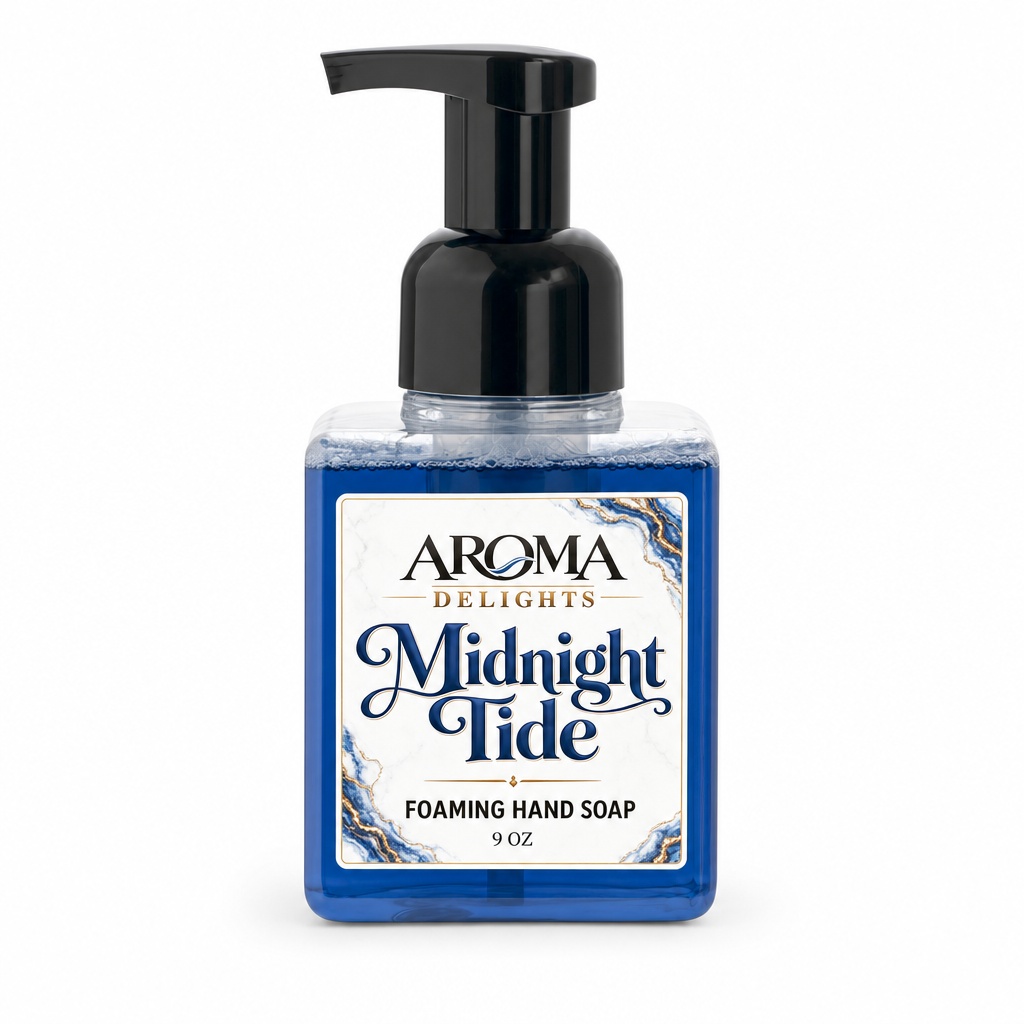 Midnight Tide Foaming Hand Soap by Aroma Delights