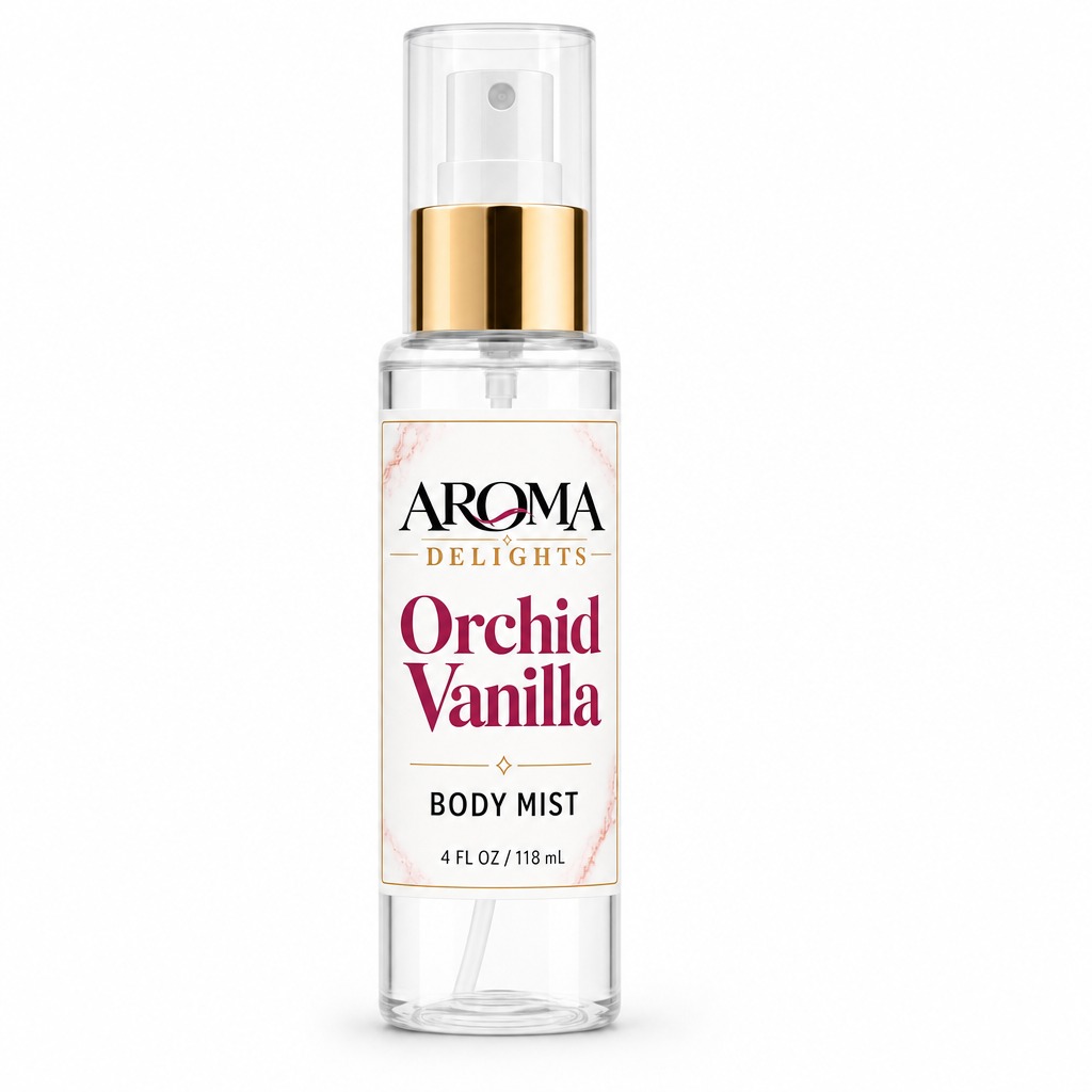 Orchid Vanilla Body Mist by Aroma Delights