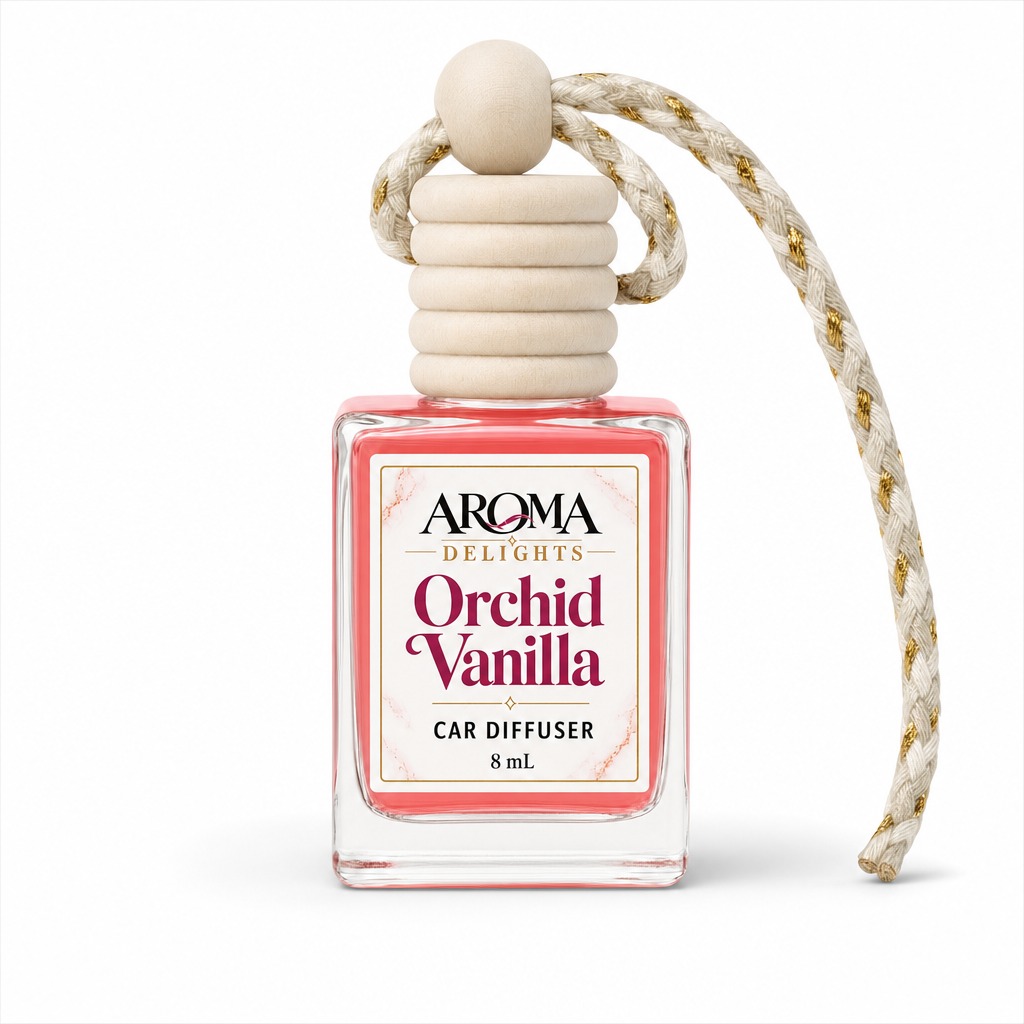 Orchid Vanilla Car Diffuser by Aroma Delights