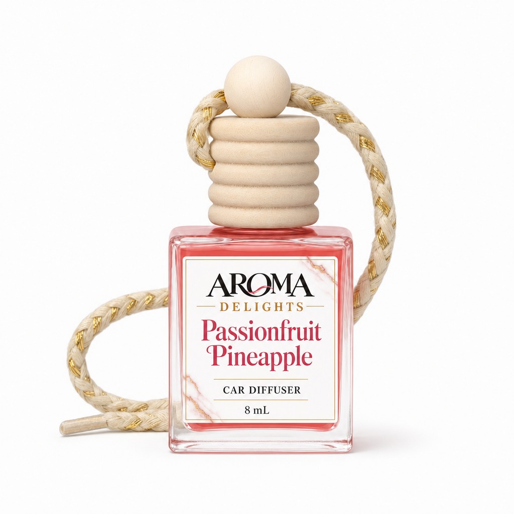 Passionfruit Pineapple Car Diffuser by Aroma Delights