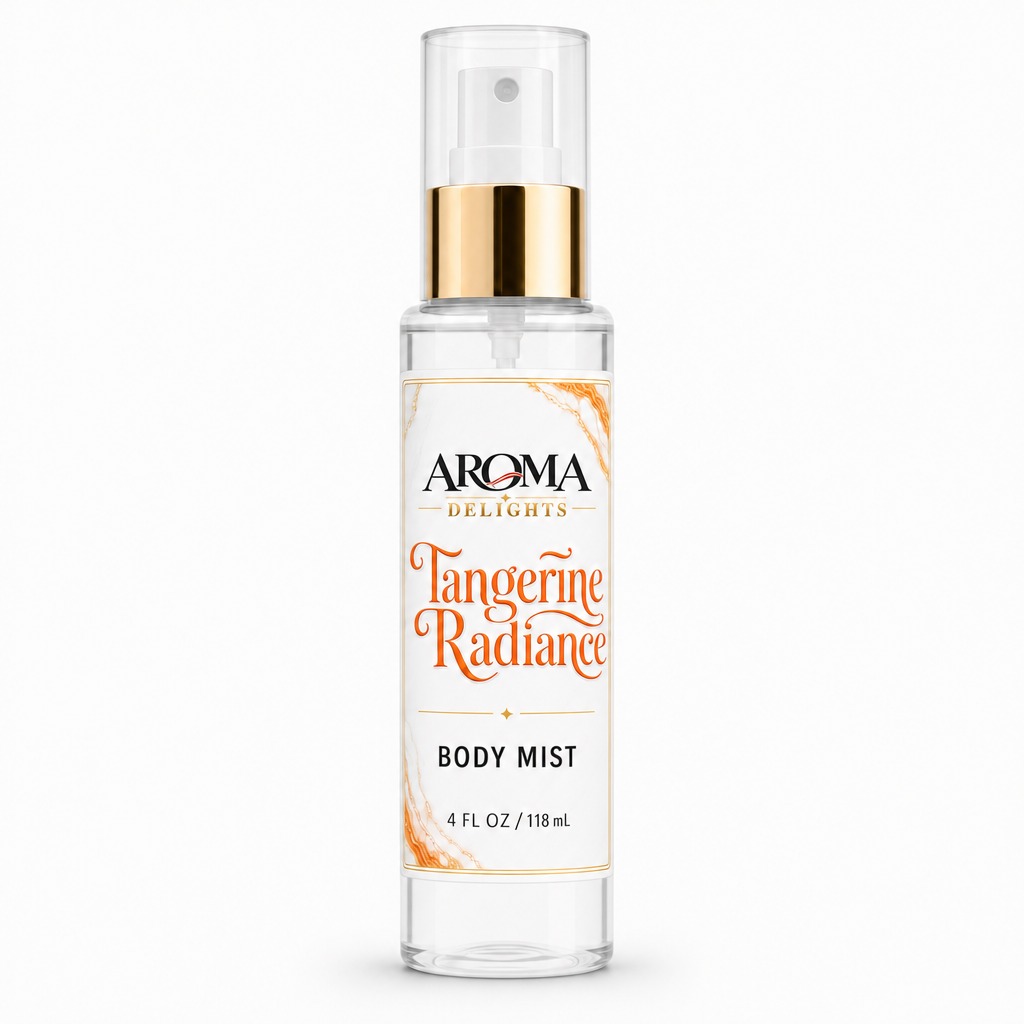 Tangerine Radiance Body Mist by Aroma Delights