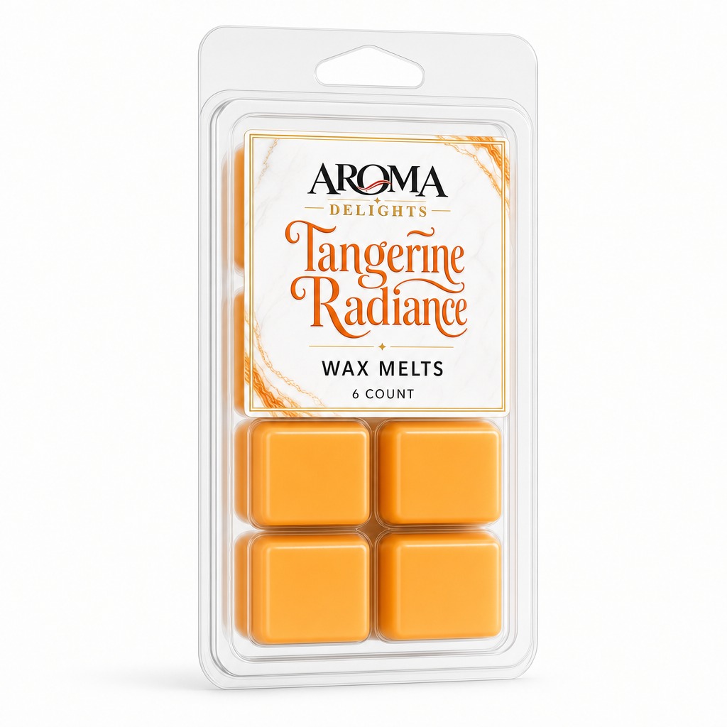 Tangerine Radiance Wax Melts by Aroma Delights