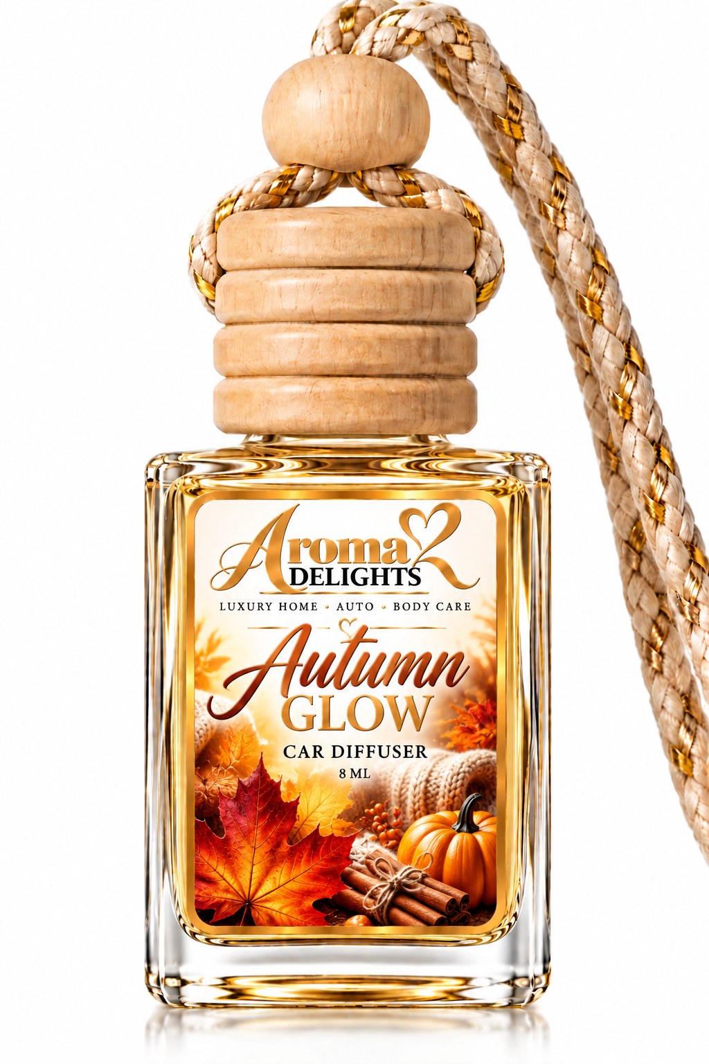 Autumn Glow Car Diffuser by Aroma Delights
