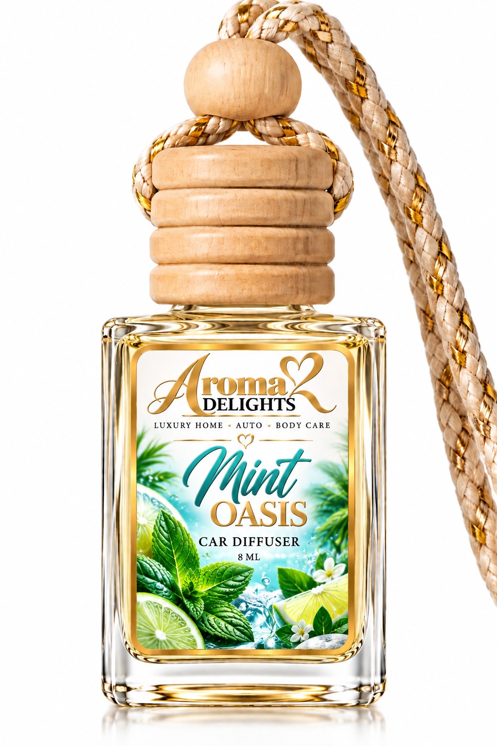 Mint Oasis Car Diffuser by Aroma Delights